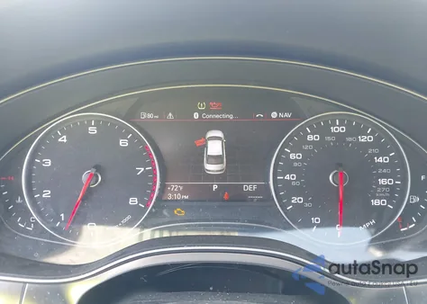 2012 Audi A6 3.0 Premium z USA, uszkodzony, nr VIN WAUJGAFC3CN132892